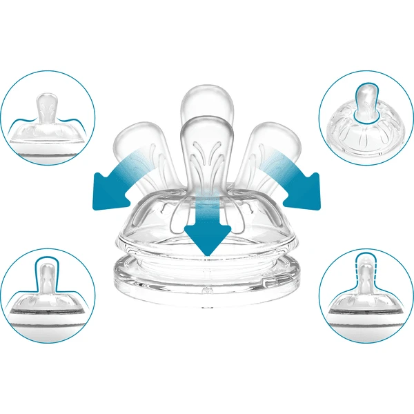 Nuvita Babyfles Anti - Koliek Glass Collection Met Innovatieve Speen 140ml In Wi 3 Nuvita Babyfles Anti - Koliek Glass Collection Met Innovatieve Speen 140ml In Wi - Afbeelding 3