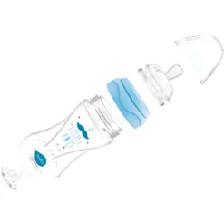 Nuvita Babyfles Anti - Koliek Mimic Cool! 150ml In Paars -Lief En Klein nuvita babyfles anti koliek mimic cool 150ml in paars a318142 2