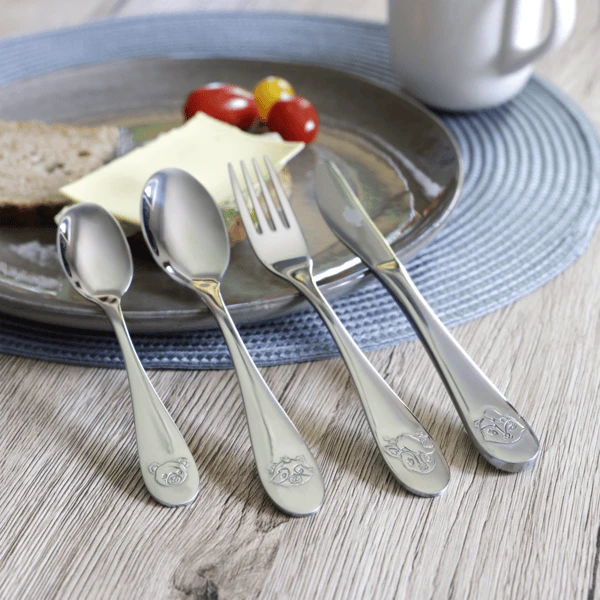 P:os Forest Friends Bestekset, 4 Stuks. 2 P:os Forest Friends Bestekset, 4 Stuks. - Afbeelding 2