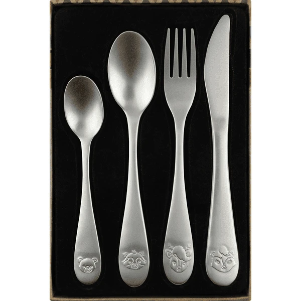 P:os Forest Friends Bestekset, 4 Stuks. 3 P:os Forest Friends Bestekset, 4 Stuks. - Afbeelding 3