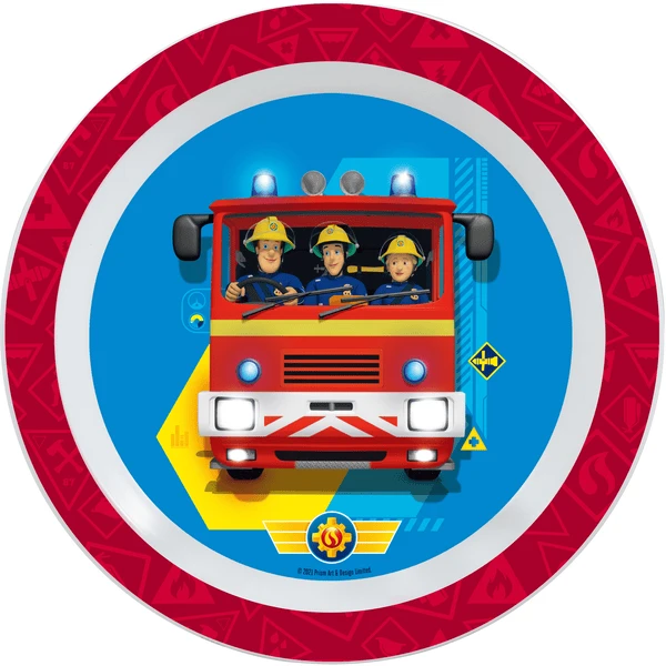 P:os Ontbijt Set Brandweerman Sam, 3st. 4 P:os Ontbijt Set Brandweerman Sam, 3st. - Afbeelding 4