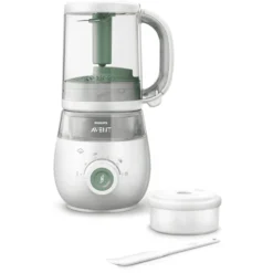 Philips Avent 4-in-1 Babyvoedselmaker, -stomer En -mixer SCF885/01 Groen
