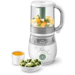 Philips Avent Babyvoeding Maker 4-in-1 Stomer En Blender SCF885/01 In Groen Incl. Bewaarsysteem Voor Babyvoeding SCF721/20 8 Philips Avent Babyvoeding Maker 4-in-1 Stomer En Blender SCF885/01 In Groen Incl. Bewaarsysteem Voor Babyvoeding SCF721/20 -Lief En Klein philips avent babyvoeding maker 4 in 1 stomer en blender scf885 01 in groen incl bewaarsysteem voor babyvoeding scf721 20 a321121 3