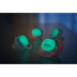 Philips Avent Fopspeen Ultra Air SCF376/22 Night 6 - 18 M Meisje -Lief En Klein philips avent fopspeen ultra air scf376 22 night 6 18 m meisje a294095 3