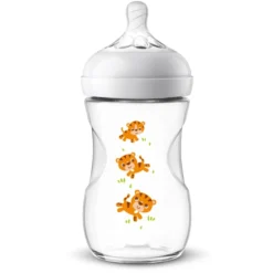Philips Avent Natural-babyflesl 2.0 SCF070/20 260ml Tijger -Lief En Klein philips avent natural babyflesl 2 0 scf070 20 260ml tijger a268919 3