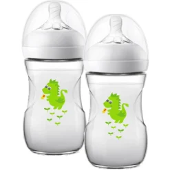 Philips Avent Natural Fles SCF070/24, 260ml, 2 Stuks, Dragon