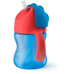 Philips Avent Rietjesbeker SCF796/01 200 Ml 9m+ Blauw/rood -Lief En Klein philips avent rietjesbeker scf796 01 200 ml 9m blauw rood a214932 4