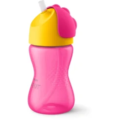 Philips Avent Rietjesbeker SCF796/02 300 Ml 12m+ Roze -Lief En Klein philips avent rietjesbeker scf796 02 300 ml 12m roze a214964 4