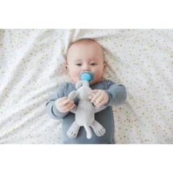 Philips Avent SCF348/13 Snuggle Olifant Ultra Soft Turquoise -Lief En Klein philips avent scf348 13 snuggle olifant ultra soft turquoise a268989 3