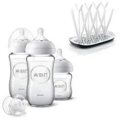Philips Avent Startset Met Babyflessenset SCD303/01 Naturnah 2.0 En Droogrek SCF149/00