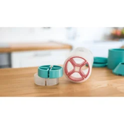 POWDY Melkpoederverdeler Met Verwisselbare Inzetstukken Roze -Lief En Klein powdy melkpoederverdeler met verwisselbare inzetstukken roze a274424 3