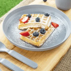 Reer Bord Growing Set Van 2, Blauw/grijs -Lief En Klein reer bord growing set van 2 blauw grijs a342890 2