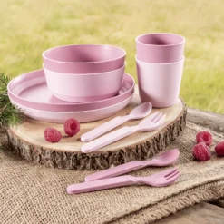 Reer Bord Growing Set Van 2, Roze -Lief En Klein reer bord growing set van 2 roze a342894 3
