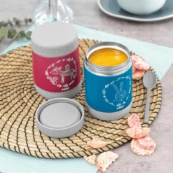 Reer Roestvrij Stalen Warmhouddoos Colour Design 300 Ml, Petrol Blauw -Lief En Klein reer roestvrij stalen warmhouddoos colour design 300 ml petrol blauw a343251 4