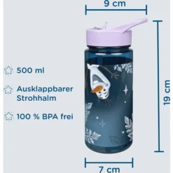 Scooli AERO Drinkfles Frozen -Lief En Klein scooli aero drinkfles frozen a402028 3