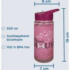 Scooli AERO Drinkfles Minnie Mouse -Lief En Klein scooli aero drinkfles minnie mouse a402032 3