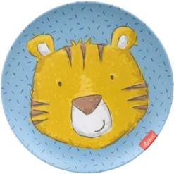 Sigikid ® Melamine Bord Tiger Blauw