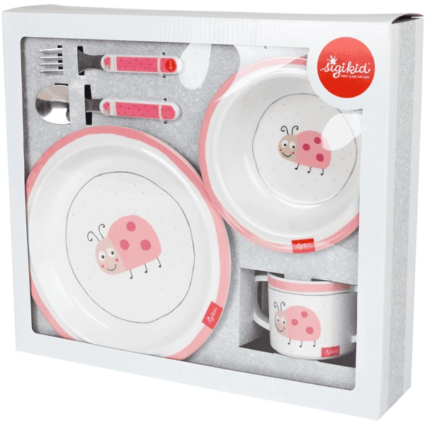 Sigikid® Serviesset Melamine Lieveheersbeestje 5 Sigikid® Serviesset Melamine Lieveheersbeestje - Afbeelding 5