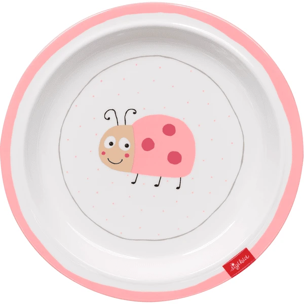 Sigikid® Serviesset Melamine Lieveheersbeestje 1 Sigikid® Serviesset Melamine Lieveheersbeestje