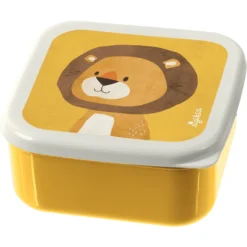 Sigikid ® Snackboxen Set Van 3 Leeuwen Forest -Lief En Klein sigikid snackboxen set van 3 leeuwen forest a291876 3