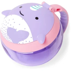 SKIP HOP HOP Zoo Snackbeker Narwhal -Lief En Klein skip hop hop zoo snackbeker narwhal a280867 4
