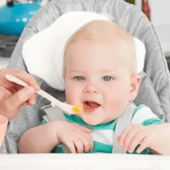 SkipHop Borstlepelset, Grijs/koraal -Lief En Klein skiphop borstlepelset grijs koraal a352111 4