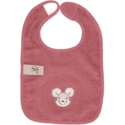 Sterntaler GOTS Klittenband Slabbetje Dubbelpak Mabel Roze -Lief En Klein sterntaler gots klittenband slabbetje dubbelpak mabel roze a351321 3