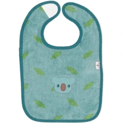 Sterntaler GOTS Klittenband Slabbetje Kalla Blauw Gemêleerd -Lief En Klein sterntaler gots klittenband slabbetje kalla blauw gemeleerd a351315 3