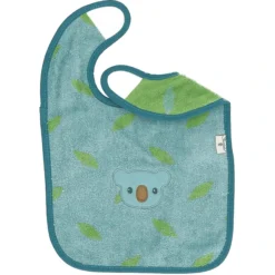 Sterntaler GOTS Klittenband Slabbetje Kalla Blauw Gemêleerd -Lief En Klein sterntaler gots klittenband slabbetje kalla blauw gemeleerd a351315 4