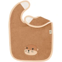 Sterntaler GOTS Klittenband Slabbetje Otti Bruin -Lief En Klein sterntaler gots klittenband slabbetje otti bruin a351312 4