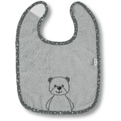 Sterntaler Klittenband Slabbetje Baylee Grijs -Lief En Klein sterntaler klittenband slabbetje baylee grijs a312440 2