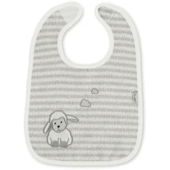 Sterntaler Klittenband Slabbetje Stanley Grijs