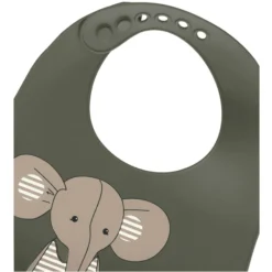 Sterntaler Siliconen Slabbetje Eddy Donkergroen -Lief En Klein sterntaler siliconen slabbetje eddy donkergroen a384517 4