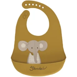 Sterntaler Siliconen Slabbetje Eddy Medium Groen -Lief En Klein sterntaler siliconen slabbetje eddy medium groen a384516 3