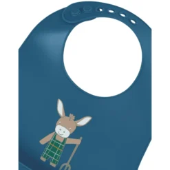 Sterntaler Siliconen Slabbetje Emmilius Medium Blauw -Lief En Klein sterntaler siliconen slabbetje emmilius medium blauw a326976 3