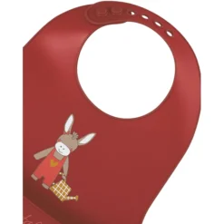 Sterntaler Siliconen Slabbetje Emmily Donkerrood -Lief En Klein sterntaler siliconen slabbetje emmily donkerrood a326979 3