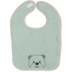 Sterntaler Slabbetje Klittenband Beer Baylee Groen