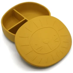 The Cotton Cloud Alfie Mosterd Silicone Lunch Box -Lief En Klein the cotton cloud alfie mosterd silicone lunch box a319900 4