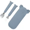 The Cotton Cloud Bestekset Met Etui Zoe De Koala Smokey Blue