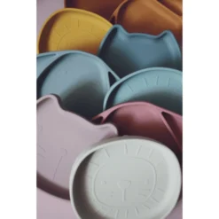 The Cotton Cloud Bord Met Silicone Zuignap Milo Wild Rose -Lief En Klein the cotton cloud bord met silicone zuignap milo wild rose a319828 4
