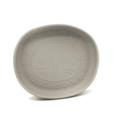 The Cotton Cloud Bord Met Zuignap In Silicone Alfie Sand