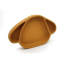 The Cotton Cloud Bord Met Zuignap In Silicone Milo Honey -Lief En Klein the cotton cloud bord met zuignap in silicone milo honey a319826 2