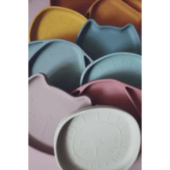 The Cotton Cloud Bord Met Zuignap In Silicone Milo Honey -Lief En Klein the cotton cloud bord met zuignap in silicone milo honey a319826 4