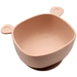 The Cotton Cloud Kom Met Zuignap Silicone Lili De Beer, Blush Roze -Lief En Klein the cotton cloud kom met zuignap silicone lili de beer blush roze a354653 3
