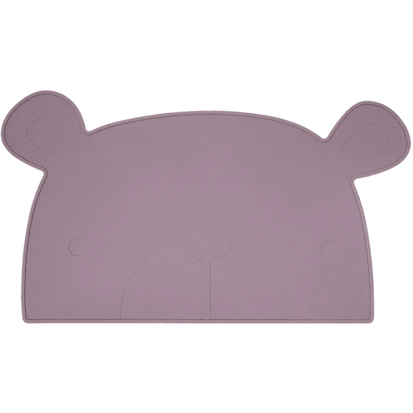 The Cotton Cloud Placemat Lili De Bear Plum 3 The Cotton Cloud Placemat Lili De Bear Plum - Afbeelding 3