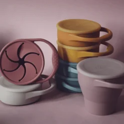 The Cotton Cloud Silicone Snack Beker Honing -Lief En Klein the cotton cloud silicone snack beker honing a319883 3