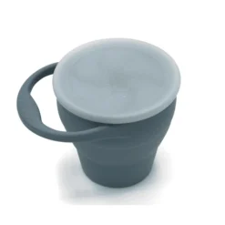The Cotton Cloud Silicone Snack Beker Smokey Blue -Lief En Klein the cotton cloud silicone snack beker smokey blue a319887 2