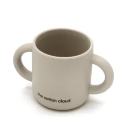 The Cotton Cloud Siliconen Drinkbeker Sand