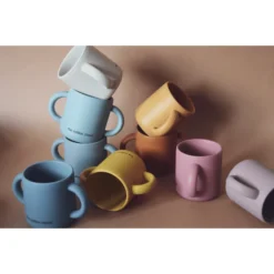 The Cotton Cloud Siliconen Drinkbeker Wild Rose -Lief En Klein the cotton cloud siliconen drinkbeker wild rose a319849 3