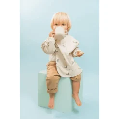 The Cotton Cloud Siliconen Drinkbekerset, Lili De Beer, Kaneel/Mosterd -Lief En Klein the cotton cloud siliconen drinkbekerset lili de beer kaneel mosterd a397770 3